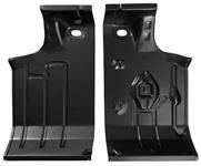 Trunk Floor Pan, 1964-67 Buick, Oldsmobile, Pontiac A-Body, Side Sections, Pair