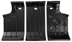 Trunk Floor Pan, 1964-67 B.O.P. A-Body, 3-Piece Set