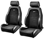 Seat, Sparco, GT, Black, Pair