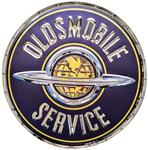 Sign, Oldsmobile Service, 22.5" x 22.5"