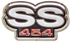 Sign, Chevrolet SS 454, 10" x 17"