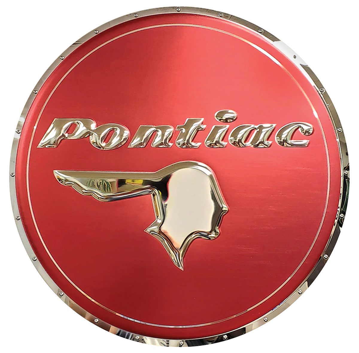 Sign, Pontiac Chieftain, 22