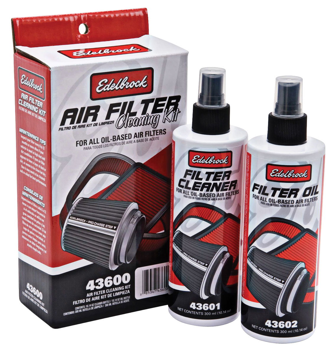 Air Filter, Edelbrock, ProCharge Cleaning Kit