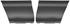 Patch Panels, Frnt Fender (Behind Wheel Well), 68-69 Chevelle, 68-72 El Cam, Pr