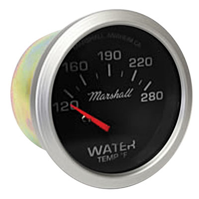 Auto Meter 1337 Arctic White Water Temperature Gauge　並行輸入品 Auto Meter® - Arctic White Series Gauges