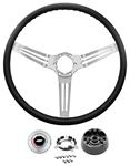 Steering Wheel Kit, 3-Spoke, 1969-72 CH/EC/MC, Banjo Spokes