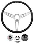 Steering Wheel Kit, 3-Spoke, 1969-72 Chevelle & El Camino/MC, Banjo Spokes