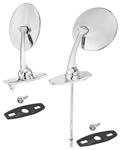 Mirrors, 1961-64 Cadillac, Outer, Pair