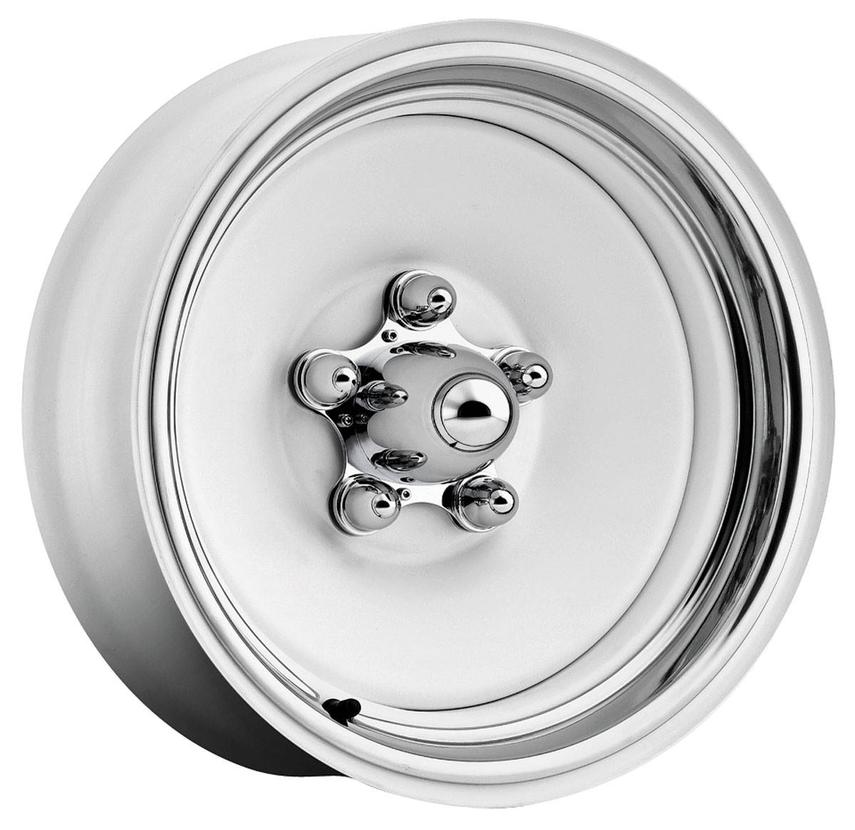 U.S. Wheel Wheel, US Wheel, Rat Rod Series 66, Gloss White, 22x9, 3.