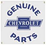 Banner, Chevrolet "Genuine Parts"