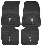 Floor Mats, Rbr. 1966-72 Pont A, 1971-72 Fullsize, 1969-72 Grand Prix, OE Style