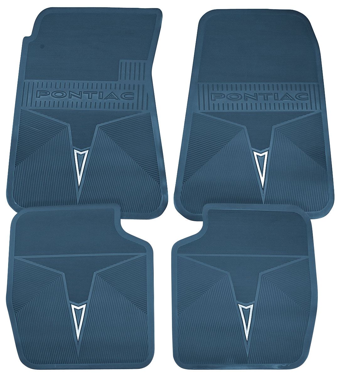ゴジータ　マット　チャンピオンシップ Legendary Auto Interiors - Floor Mats, Rubber, 1968-72 Pontiac A