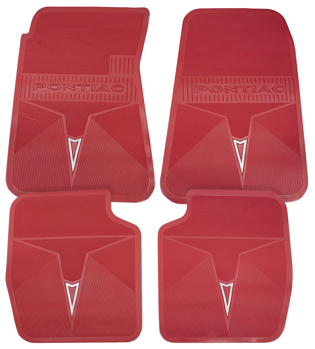 ゴジータ　マット　チャンピオンシップ Legendary Auto Interiors - Floor Mats, Rubber, 1968-72 Pontiac A
