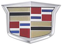 Emblem, Trunk Lid, 2011-14 CTS, 11-15 CTS-V, Coupe, Crest