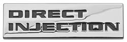 Emblem, Trunk Lid, 2008-09 CTS, "Direct Injection" Nameplate