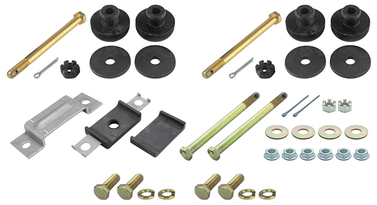 Transverse Leaf Spring Installation Kit, 1964 Corvair