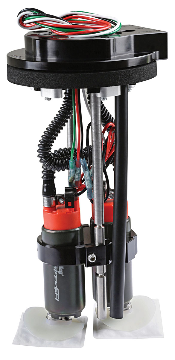 Fuel Sending Unit, Holley Sniper, Dual 340LPH Pumps, InTank Retrofit W