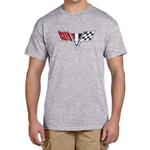 Shirt, Chevrolet 283-327 Cross Flags
