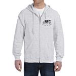Hoodie, Body By Fisher, Embroidered, Full Zip