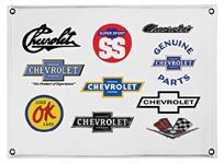 Banner, Chevrolet, Badges Through The Years
