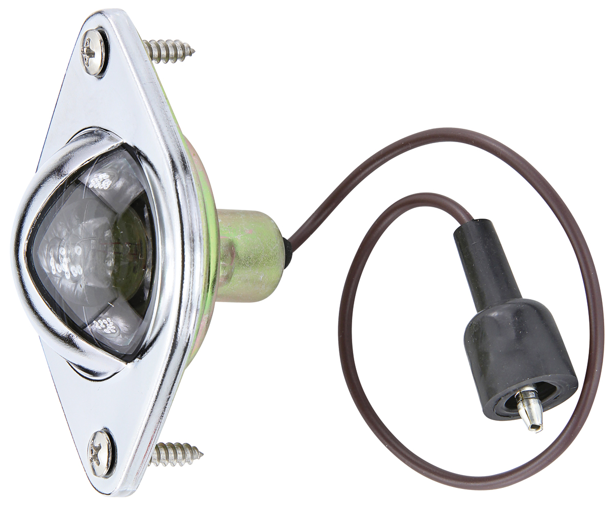 RESTOPARTS Assembly, License Plate Lamp, 196465 Chevelle/El Camino