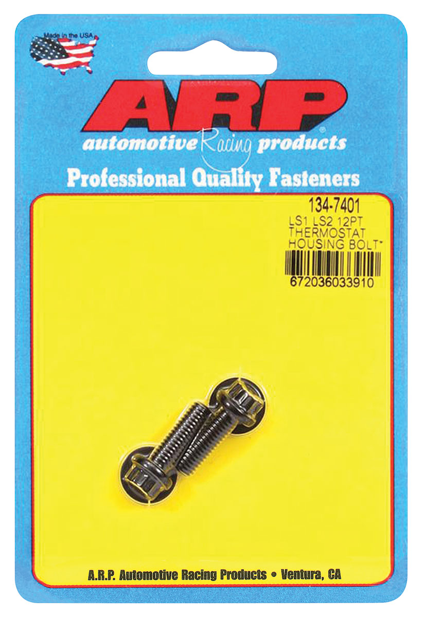 MAO　0308 Bolt Set, Water Outlet, ARP, LS Engine, 20MM UHL, M8 Thread