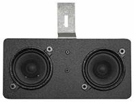 Speaker, Dash, Custom Autosound, 1966-67 CHV/EC w/AC, 4x10-3.5" Dual Speaker