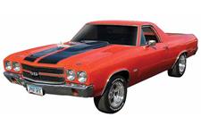 Decal, 1970-72 El Camino SS, 1971-72 GMC Sprint SP, Vinyl Hood/Header Kit