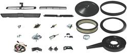 Cowl Induction Kit, 1970-72 Chevelle/El Camino/Monte Carlo, Complete w/ Spacer