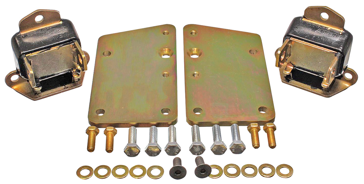 Energy Suspension Motor Mounts, LS Swap, Energy Polyurethane, 196872