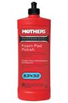 Foam Pad Polish, Mothers Professional, 32 oz.