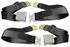 Seat Belts, Chrome Lift Latch Style, 74", Pair