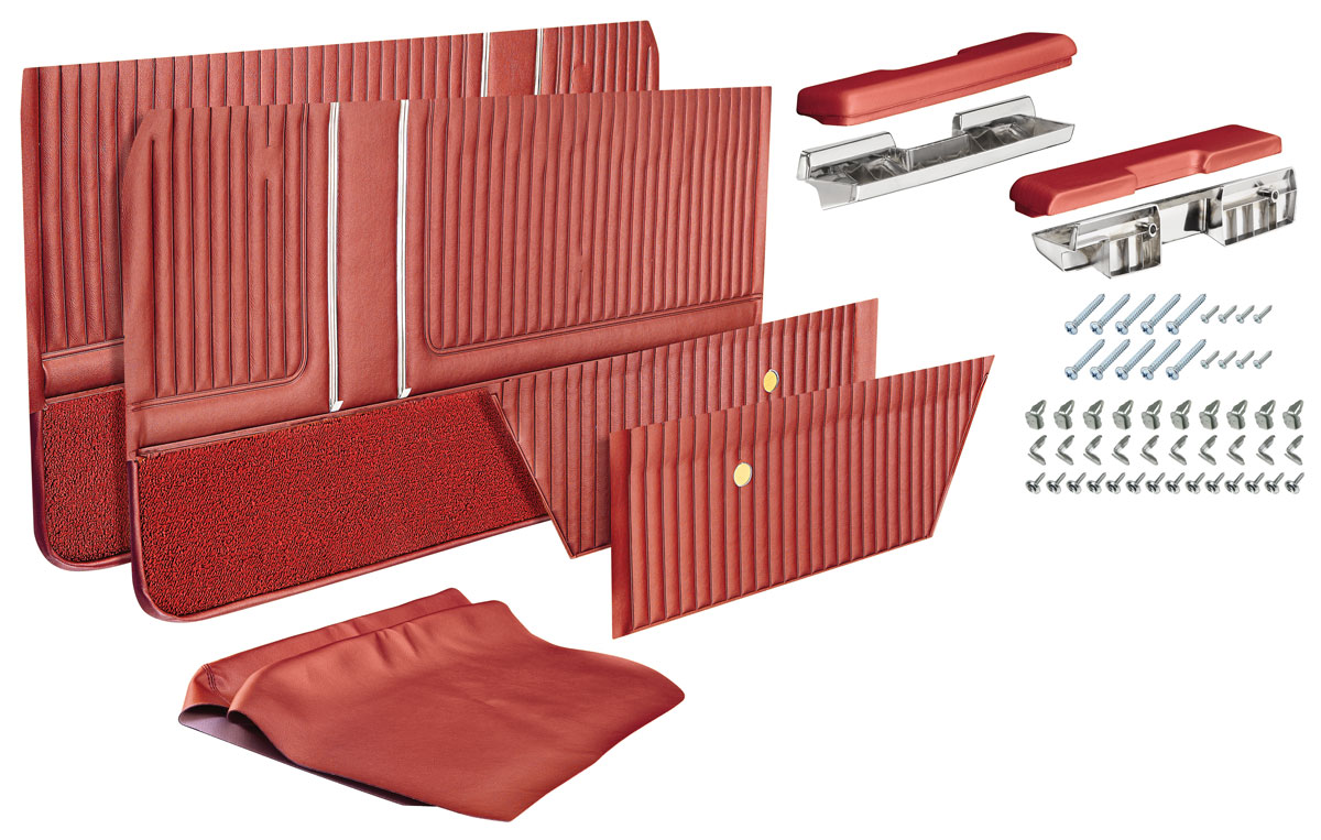 Door Panel Kit, 1965 Bonneville/Grand Prix/Parisienne, Coupe, PUI