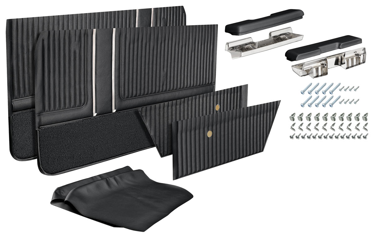 Door Panel Kit, 1965 Bonneville/Grand Prix/Parisienne, Coupe, PUI