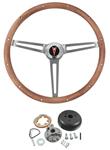 Steering Wheel Kit, Grant Classic Nostalgia, 1959-63/1967-68 Pontiac, Wood