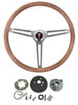 Steering Wheel Kit, Grant Classic Nostalgia, 1964-66 GTO, Wood