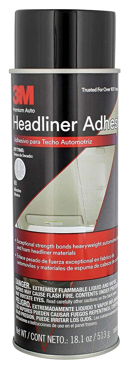  Customer reviews: 3M Headliner & Fabric Adhesive, 18.1 oz.  Aerosol Can