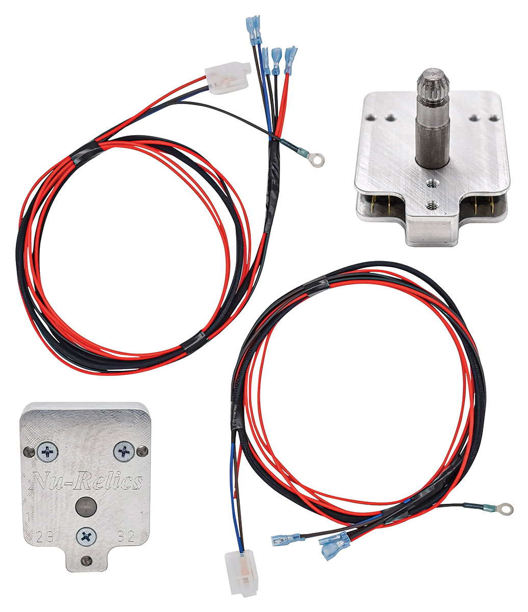 NuRelics Switches, NuRelic NuCrank, GM Large Round/Long, w/Wiring