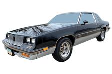Decal Stripe Set, 1985-87 Cutlass, Gold Oldsmobile 442