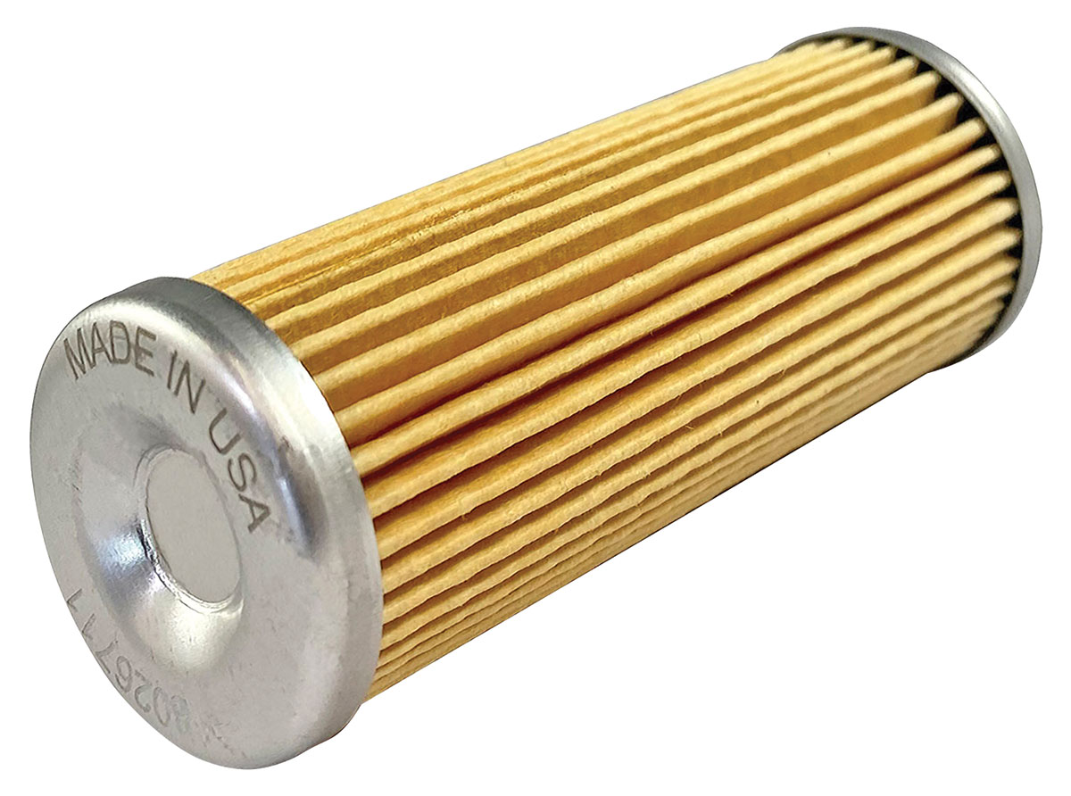 Jet Performance Fuel Filter Element, Jet PowrFlo, Inline, 10 Micron