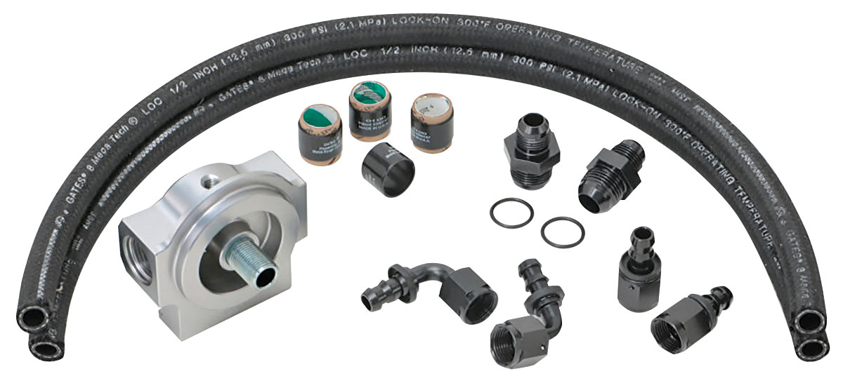 Hamburger's Performance Oil Filter Relocation, Hamburger's Perf LS