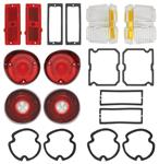TrimParts 1971 Chevy El Camino Parking Lamp Lenses – US Made, Pair Front Left & Right