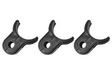 Chazis Clamp, Made4You, Screwless, 1-5/8" Chassis Tube to Hose, 3-Piece, Black