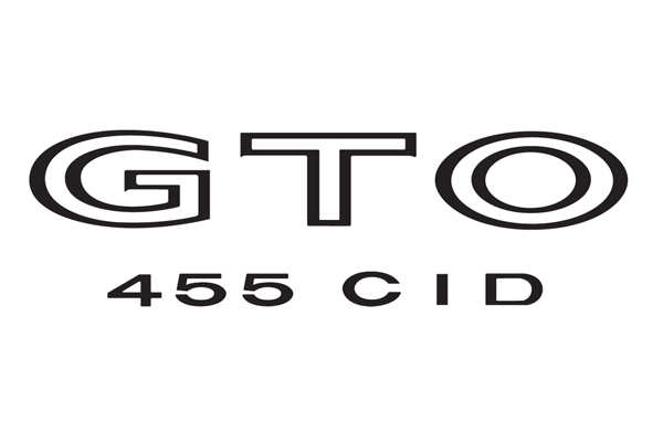 Phoenix Graphix - Decal, 1970-73 GTO, Fender, GTO 455 CID @ OPGI.com
