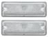 Marker Light Assembly, Rear, 1978-87 El Camino, Clear, Pair