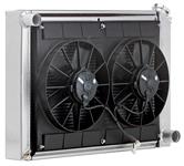 Radiator Module, Be Cool, 1965-68 Fullsize, MT, 31" x 19", LH Upper/RH Lower