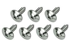 Screw Kit, Lower Windshield Molding, 1968-72 A-Body, 7 Pieces