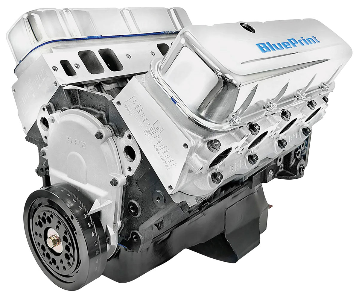 Blueprint Engines Crate Engine, BluePrint 496 Stroker, Long Block, Power Adder Ready