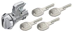 Lock Set, Glove Box, 1970-77 Chevrolet/Buick/Pontiac, w/Round Keys