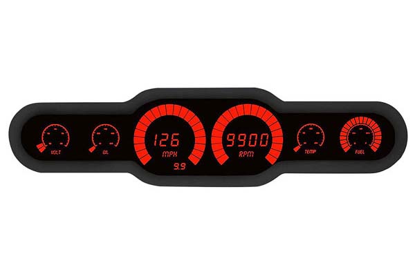 Dash Panel, Intellitronix, Six Gauge Analog LED Bar Graph @ OPGI.com